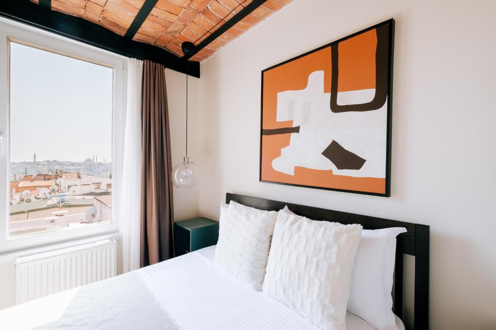 Flat W City View Near Galata Tower In Istiklal Ave Lejlighed Istanbul Eksteriør billede