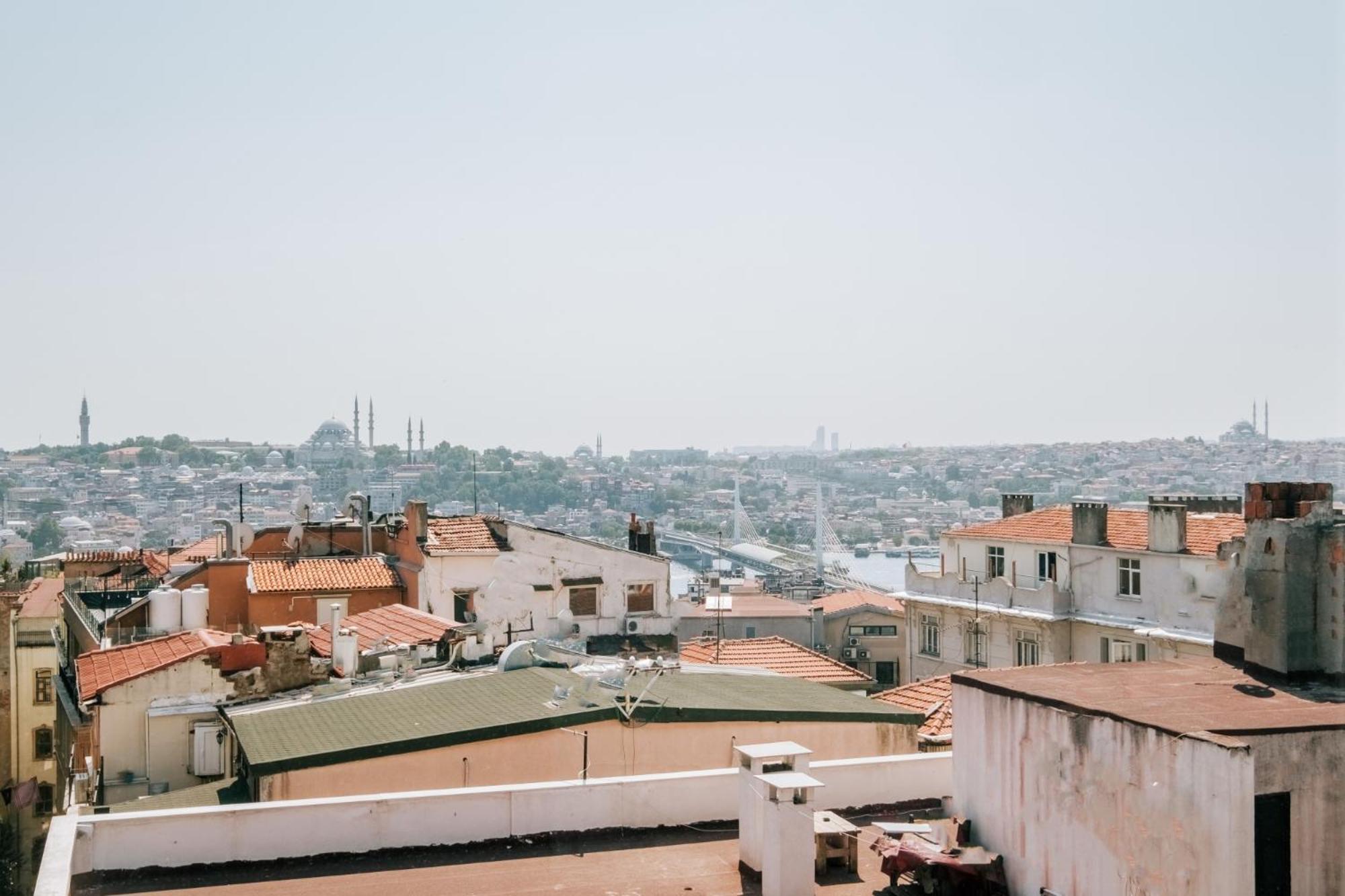 Flat W City View Near Galata Tower In Istiklal Ave Lejlighed Istanbul Eksteriør billede